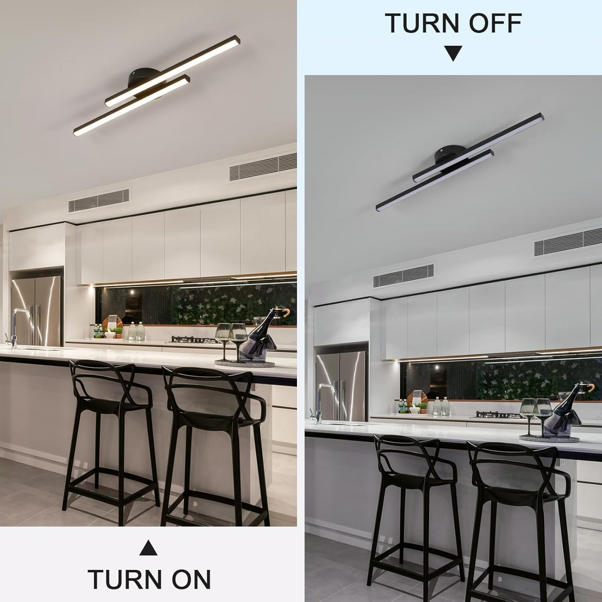 Linear LED Ceiling Light – Slim Design – Indoor Use
