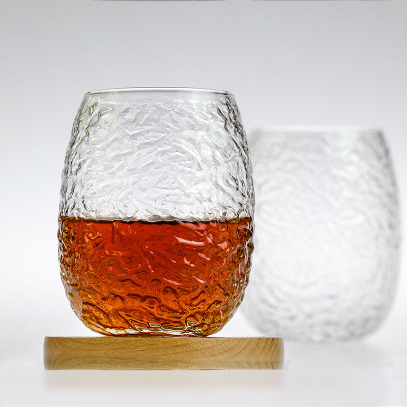 dragon egg whisky glass