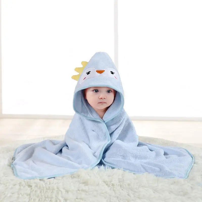 Premium Ultra-Soft, Absorbent Bath Towel — 31.5" X 31.5" (80 X 80 Cm) — Breathable Towel with Adorable Animal Patterns (Doubles as a Bath Towel, Blanket, or Beach Towel) — an Essential Must-Have for All Seasons.
