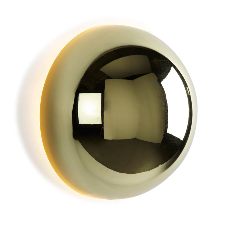 Round LED Wall Light Warm Halo Glow For Home