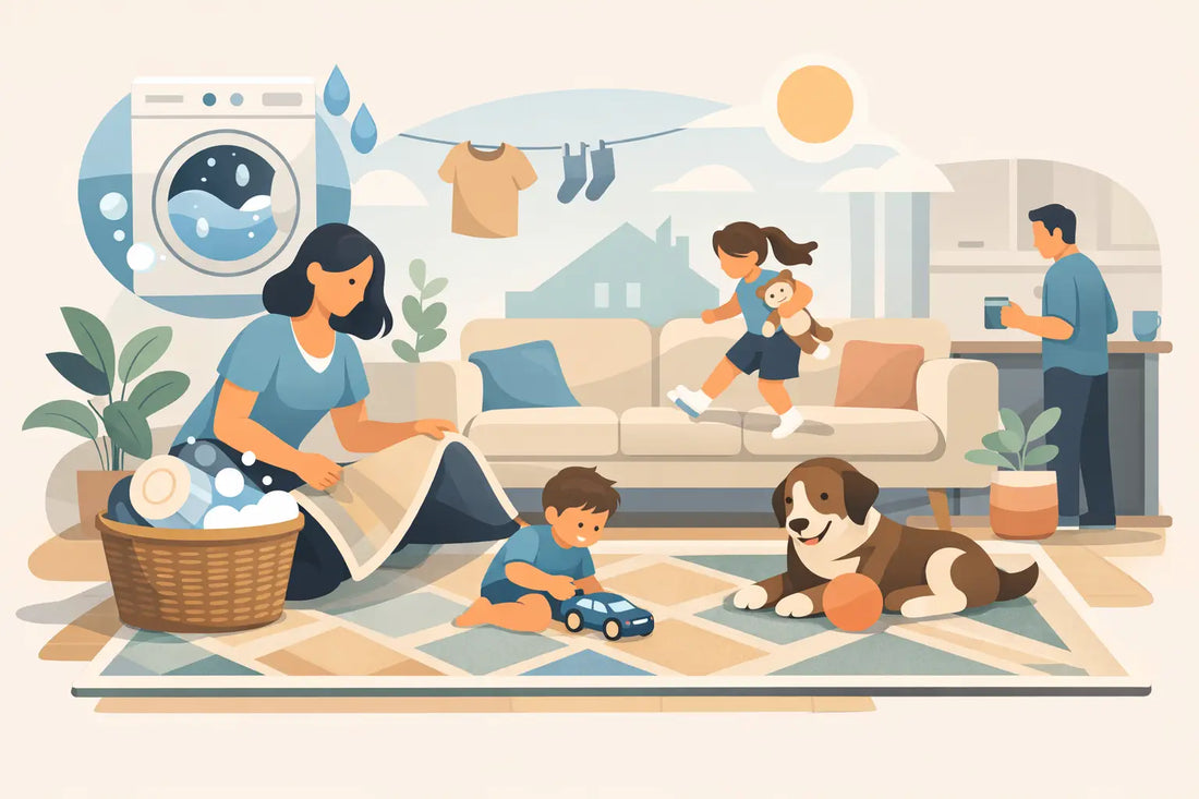 Washable Rugs for Family Homes That Work Hard