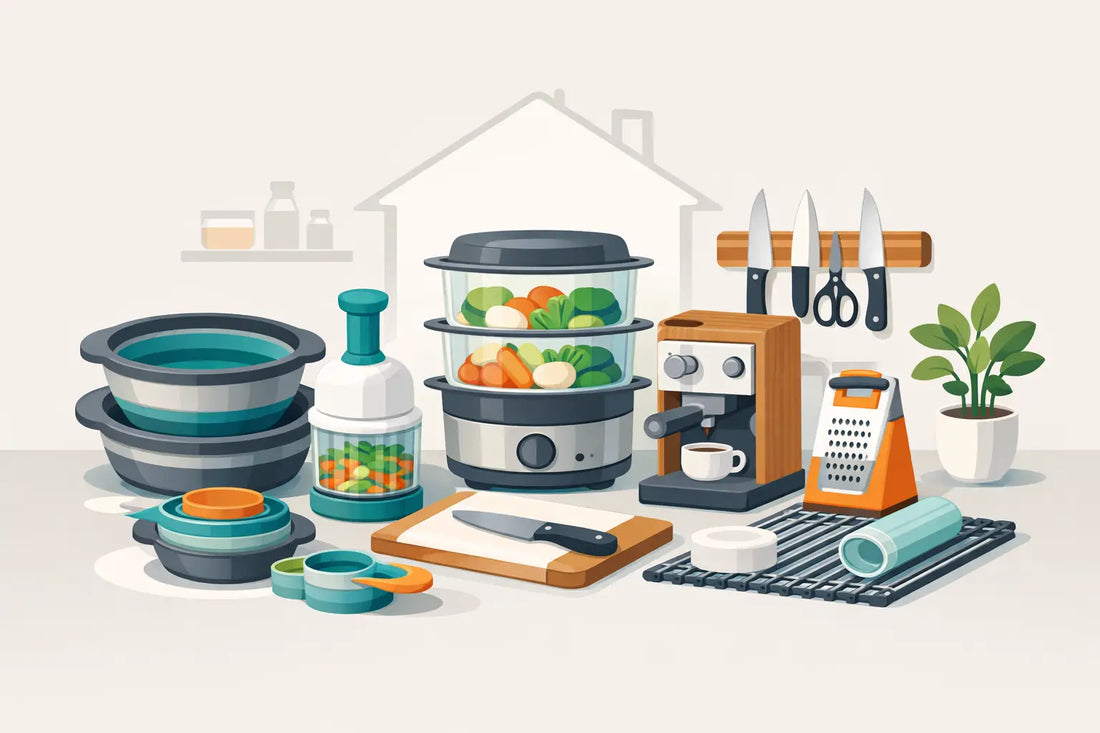 12 Space Saving Kitchen Gadgets for Small Homes
