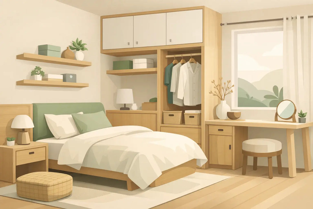 Storage Solutions for Small Bedrooms That Feel Calm