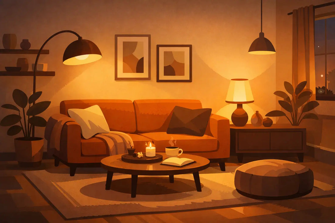 Warm Lighting for Living Rooms That Feels Cosy