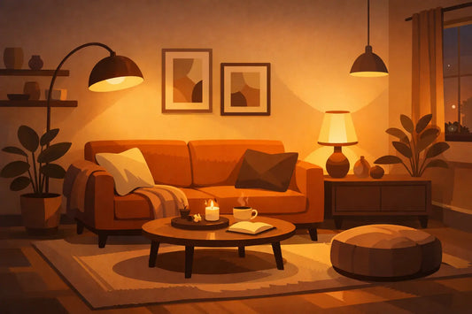 Warm Lighting for Living Rooms That Feels Cosy