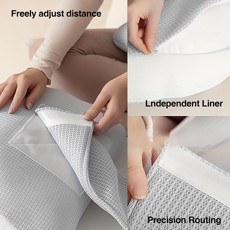 Adjustable Pregnancy Pillow – Ergonomic – Maternity Support – Side Sleepinp