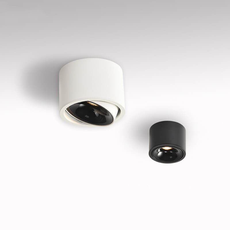 Adjustable LED Ceiling Spotlight – Round – Aluminium