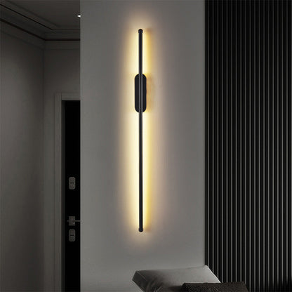 linear warm light LED wall light