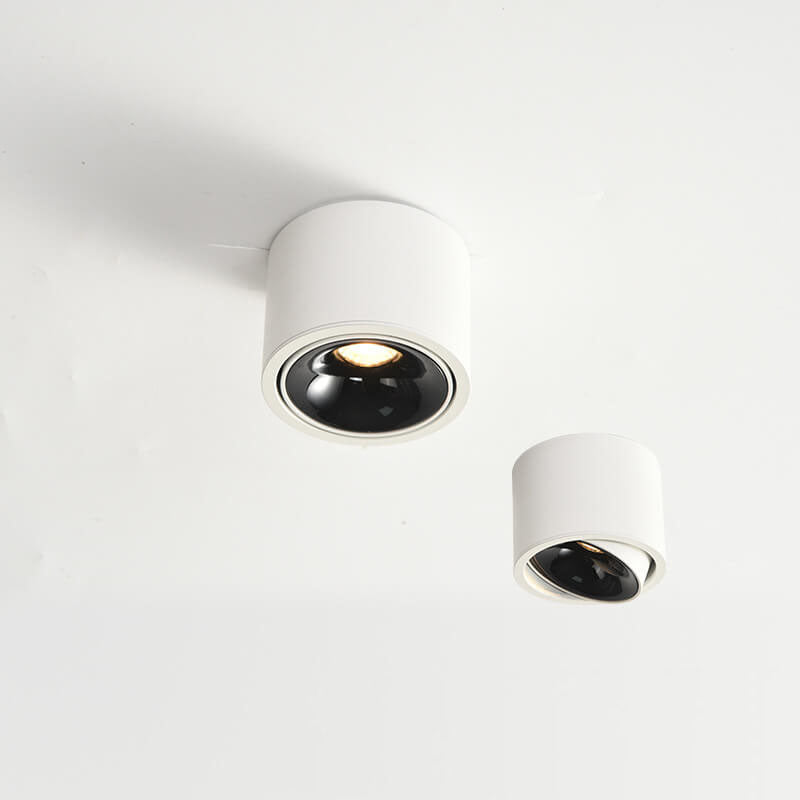 Adjustable LED Ceiling Spotlight – Round – Aluminium