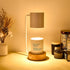 Candle Warmer Lamp – Dimmable – Wooden Base – Japanese Minimalist Design