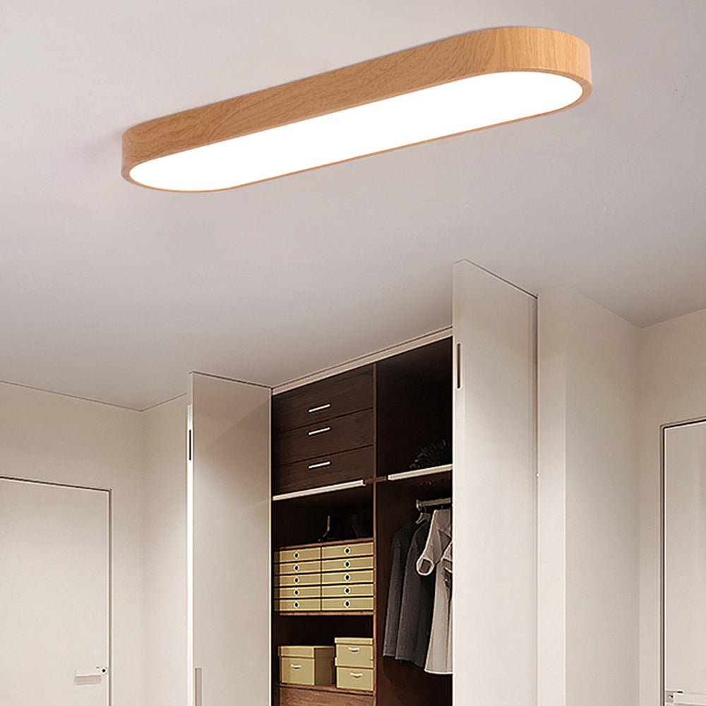 Oval LED Ceiling Light Minimalist Design