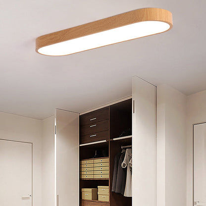 Oval LED Ceiling Light Minimalist Design