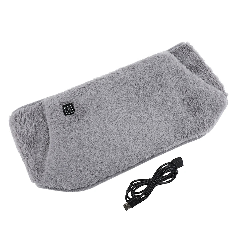 Electric Heating Belt 2-In-1 Hand Warmer Uterus Heating Pad for Waist Menstrual Period Pain Relief Belt Graphene Heating Pad