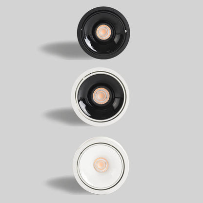 Adjustable LED Ceiling Spotlight – Round – Aluminium
