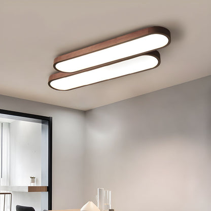 Oval LED Ceiling Light Minimalist Design