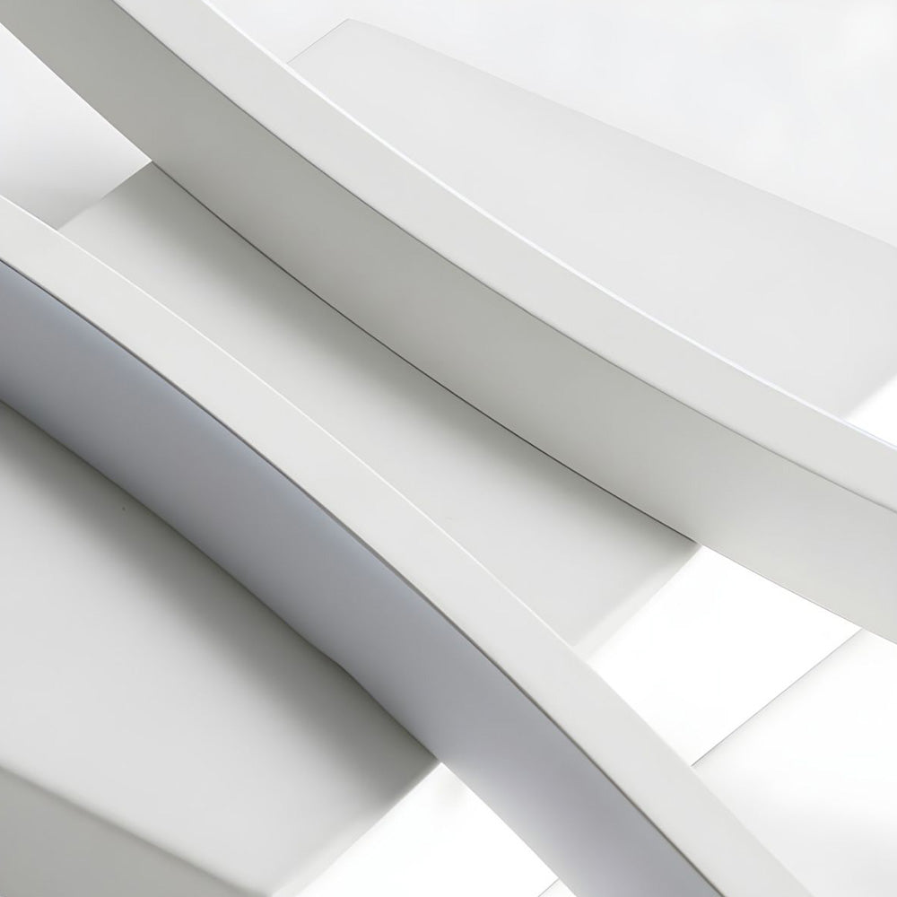 Wavy LED Wall Light Indirect Lighting Aluminium
