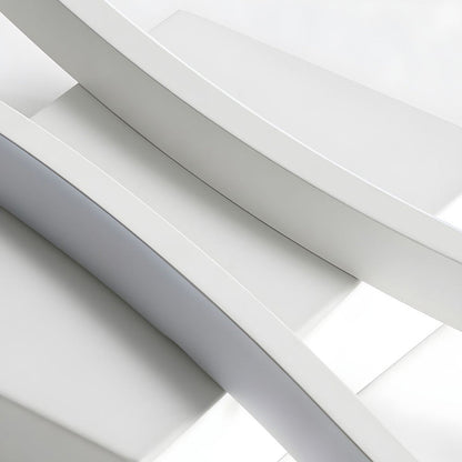 Wavy LED Wall Light Indirect Lighting Aluminium