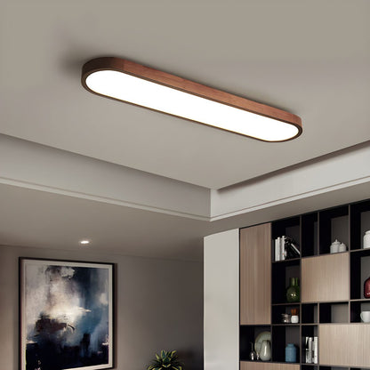 Oval LED Ceiling Light Minimalist Design