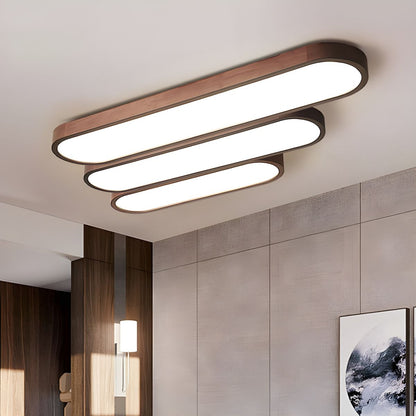 Oval LED Ceiling Light Minimalist Design