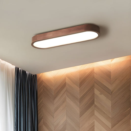 Oval LED Ceiling Light Minimalist Design