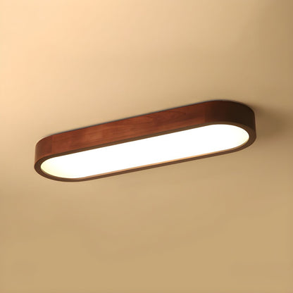 Oval LED Ceiling Light Minimalist Design