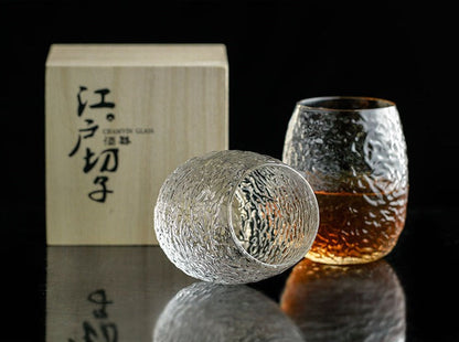 dragon egg whisky glass