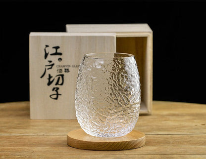 dragon egg whisky glass