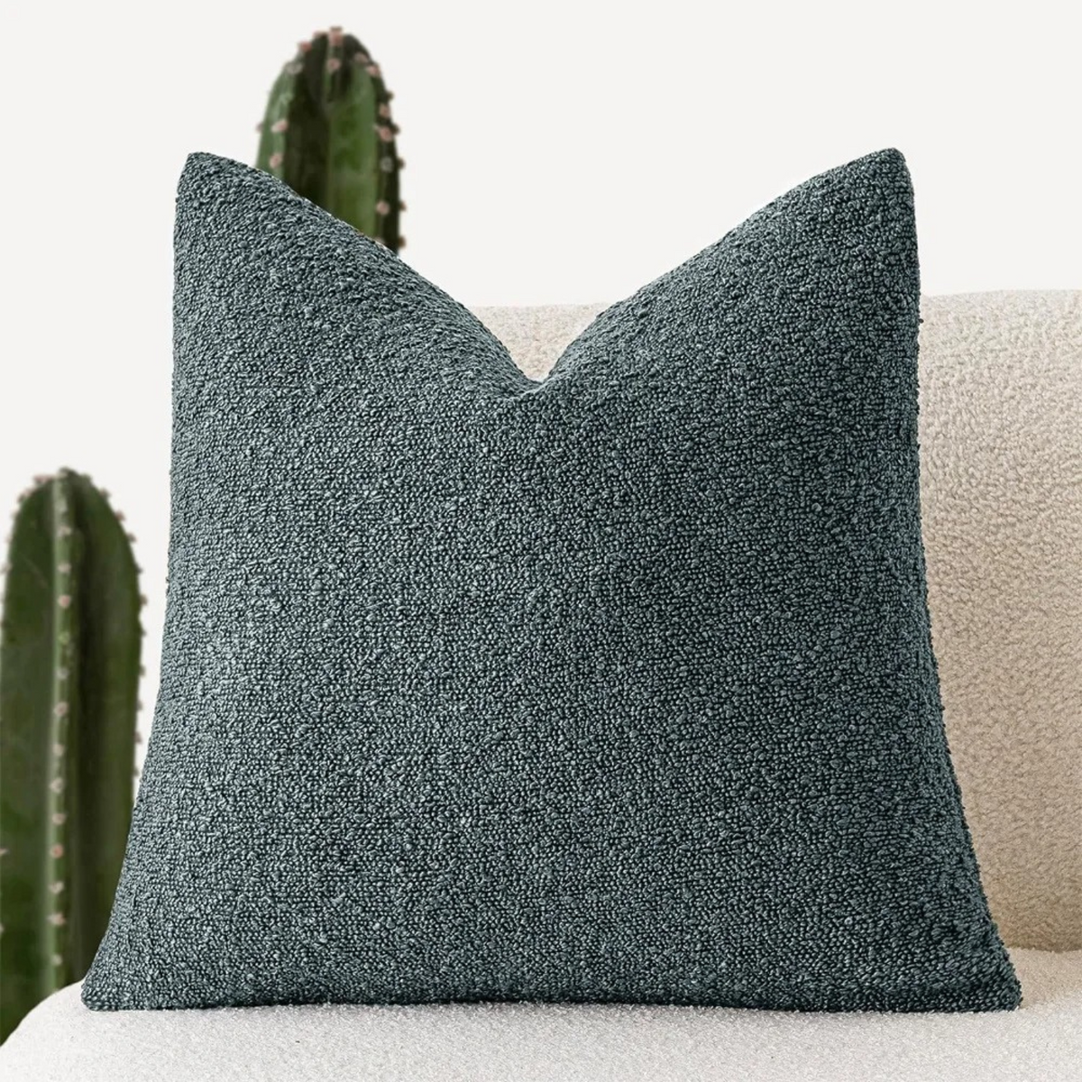 Bouclé Cushion Cover Soft Texture For Home