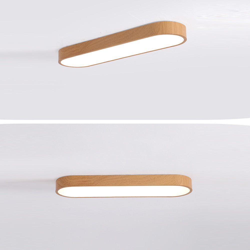 Oval LED Ceiling Light Minimalist Design