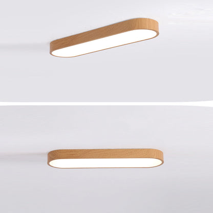Oval LED Ceiling Light Minimalist Design