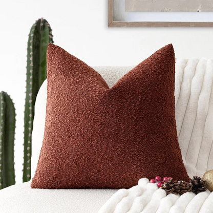 Bouclé Cushion Cover Soft Texture For Home