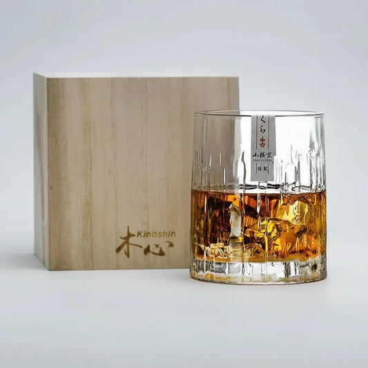 Japanese Crystal Whisky Glass Handmade