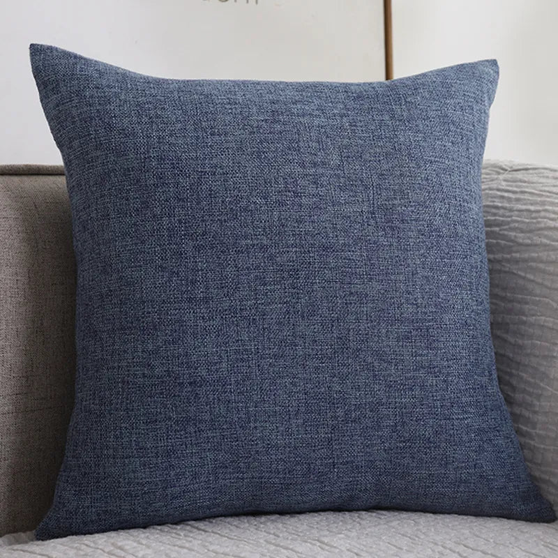 Cotton Blend Cushion Cover – Soft Fabric – Minimalist Design