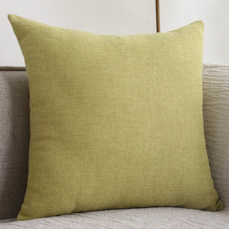 Cotton Blend Cushion Cover – Soft Fabric – Minimalist Design