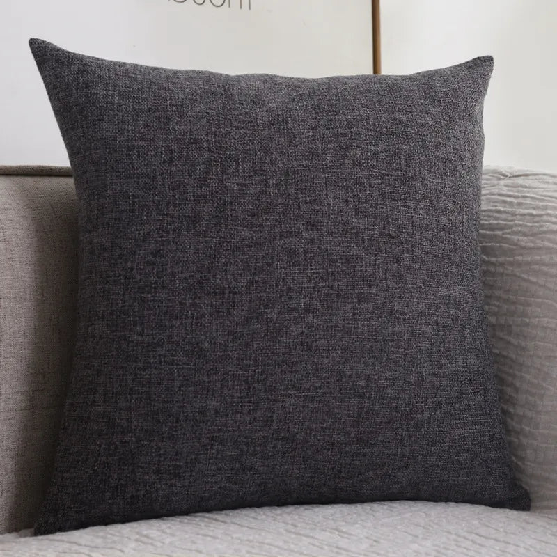 Cotton Blend Cushion Cover – Soft Fabric – Minimalist Design