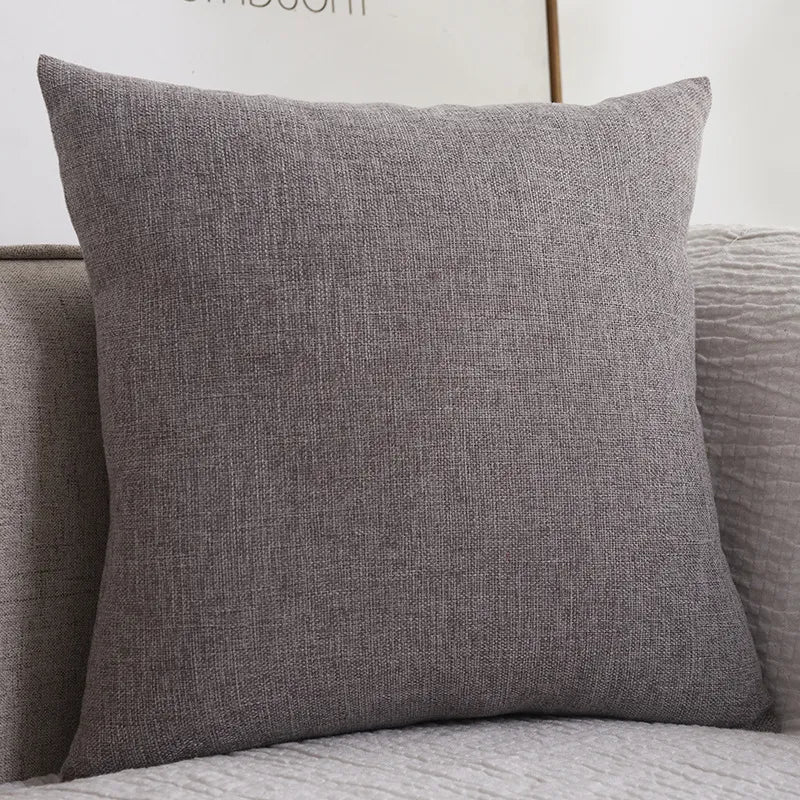Cotton Blend Cushion Cover – Soft Fabric – Minimalist Design