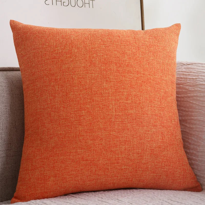 Cotton Blend Cushion Cover – Soft Fabric – Minimalist Design