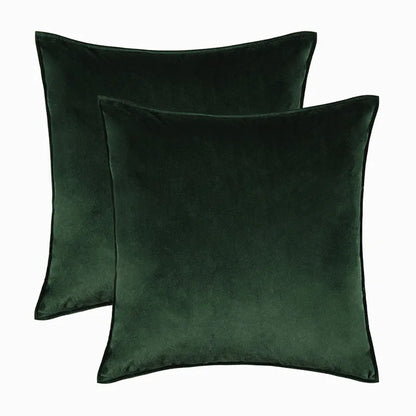 Velvet Cushion Cover – Soft Fabric – Hidden Zip