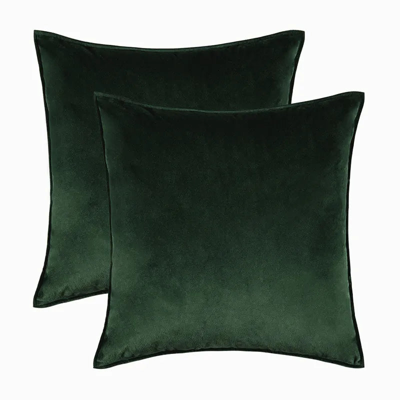 Velvet Cushion Cover – Soft Fabric – Hidden Zip