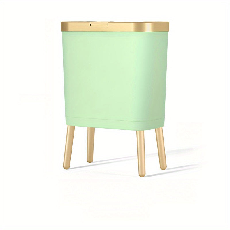 15L Rubbish Bin – Odour-Sealing Lid – Elevated Legs – Home Use
