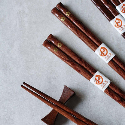 Japanese Wooden Chopsticks Sakura Gift Set