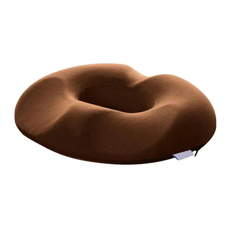 Ergonomic Seat Cushion Memory Foam Breathable Cover 