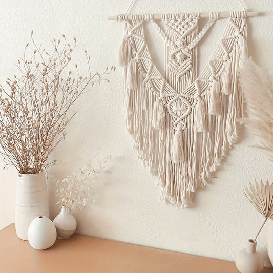 Macrame Wall Hanging – Handwoven – Boho – Indoor Wall Décor
