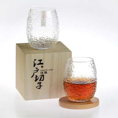 dragon egg whisky glass