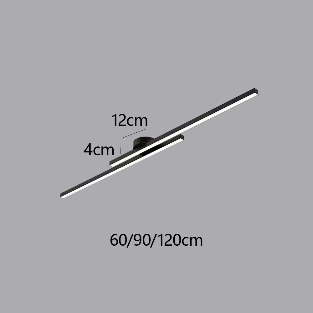 Linear LED Ceiling Light – Slim Design – Indoor Use