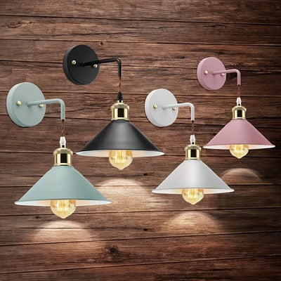 Metal Wall Sconce – Industrial – E26 – Oil-Rubbed Indoor Light