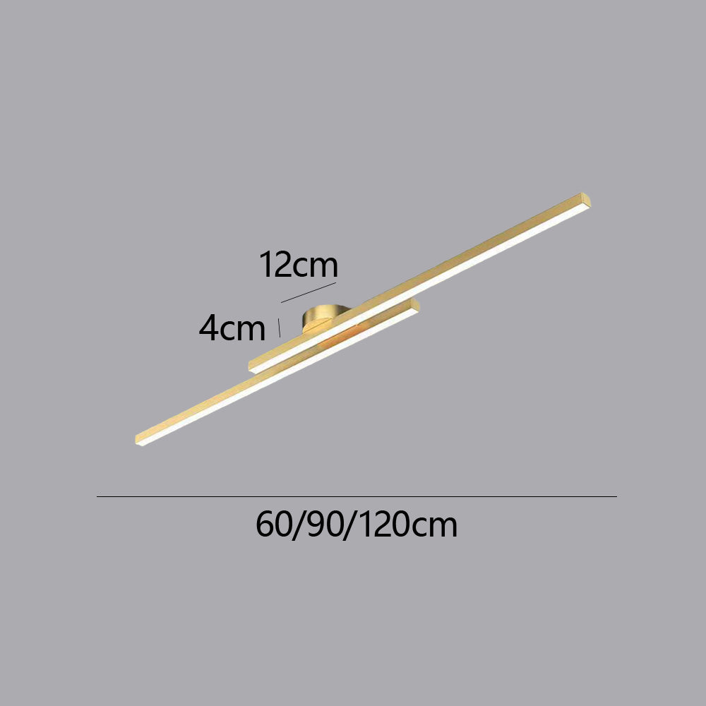 Linear LED Ceiling Light – Slim Design – Indoor Use