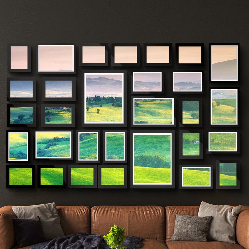 Artiss Photo Frames Set Picture Frame Family Wall Art White Black 3/11/26/30Pc