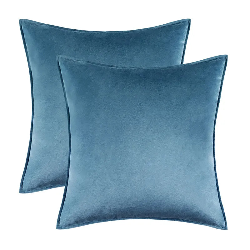 Velvet Cushion Cover – Soft Fabric – Hidden Zip