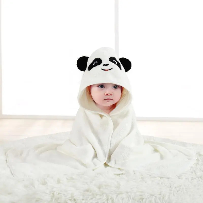 Premium Ultra-Soft, Absorbent Bath Towel — 31.5" X 31.5" (80 X 80 Cm) — Breathable Towel with Adorable Animal Patterns (Doubles as a Bath Towel, Blanket, or Beach Towel) — an Essential Must-Have for All Seasons.